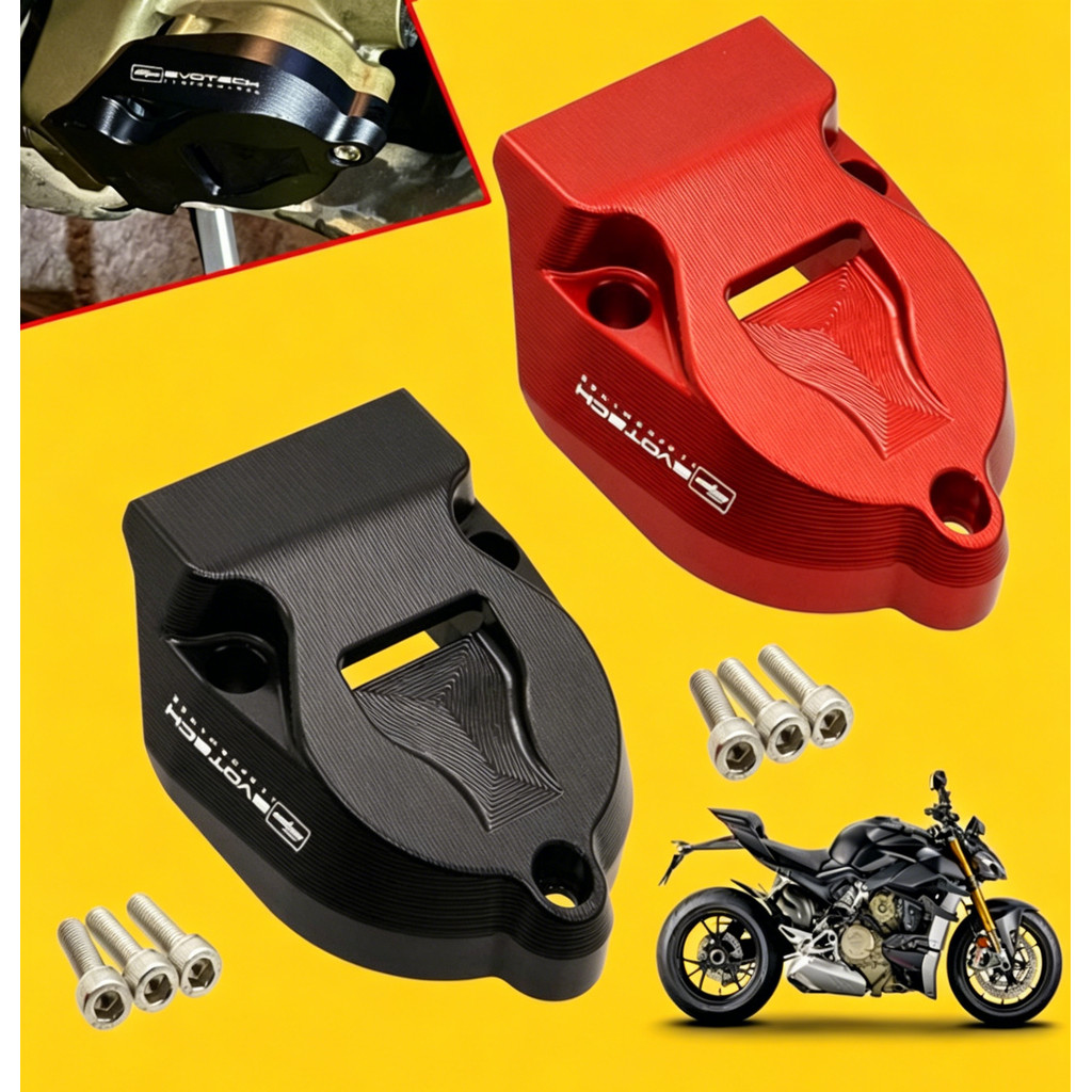 Capa de proteção do motor e tampa de proteção do cárter de óleo para Ducati Streetfighter V4/V4S