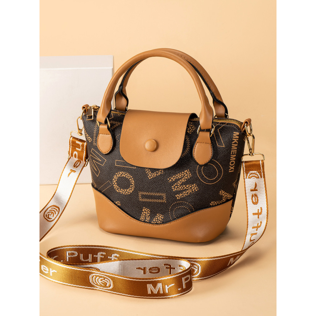F bolsa feminina bolsa pequena bolsa mensageiro bolsa feminina Casual moda estilo Retro carta pequena bolsa mãe