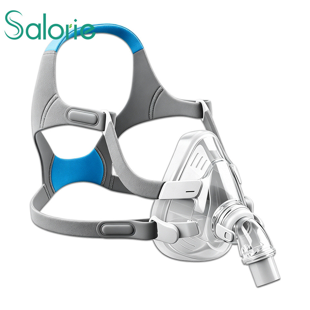 Máscaras CPAP Faciais Completas Com Sistema De Estrutura De Substituição De Arnês Para AirFit F20 Conjunto De Mo