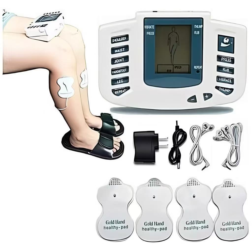Massageador Terapêutico Elétrico Tens Multifuncional Fisioterapia Corpo Inteiro Bivolt