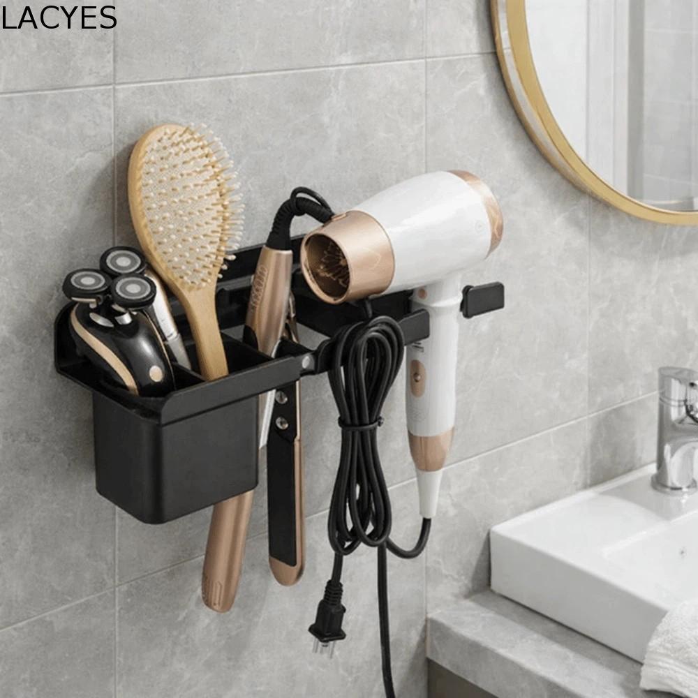Suporte Para Secador De Cabelo LACYES , Cabide De À Prova D'água Montado Na Parede , Ventilador De Vaso Sanitário De Aço