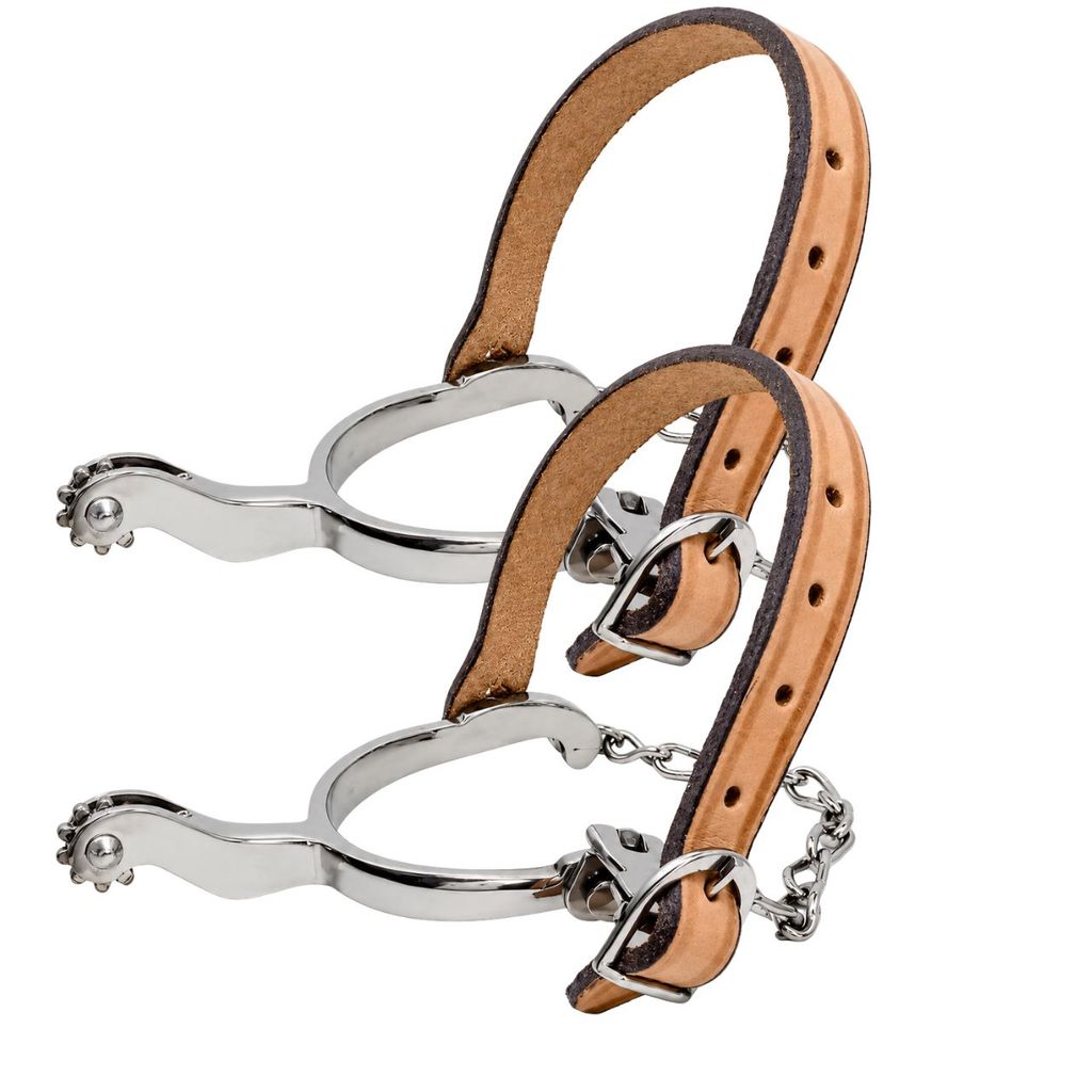 Espora Cavalo Vaquejada Quarto De Milha Abvaq  Inox doma oferta