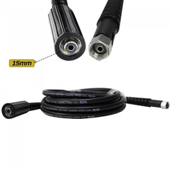 Mangueira 5 metros Trama de Nylon M22 X 1/4 Fêmea SMART