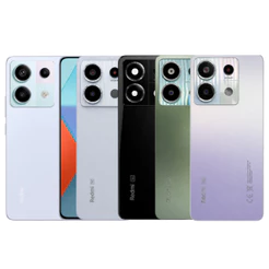 Tampa Redmi Note 13 Pro 5G Vidro Acrílico Traseira Com Vidro da Câmera Com Logo CE Premium HD