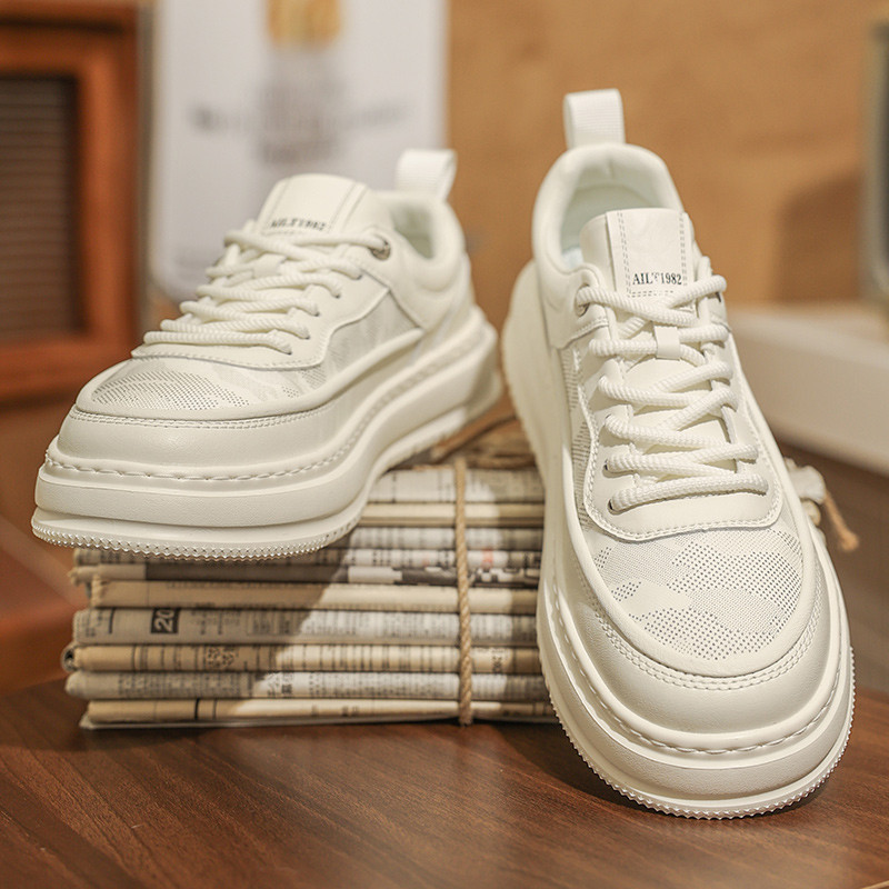 Sapatos masculinos de verão respirável fino gelo seda pano sapatos masculinos High-End sapatos casuais masculinos na mod