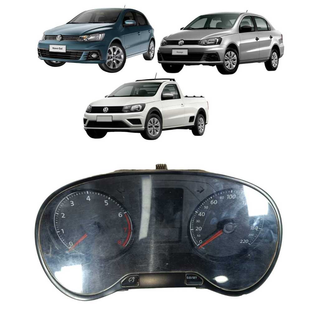 Painel Instrumento Vw Gol Saveiro Voyage G7 G8 2013 A 2020