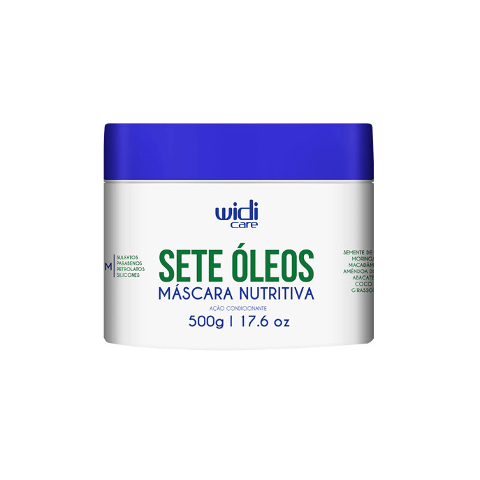 WIDI CARE - MASCARA NUTRITIVA SETE OLEOS -  500 GR