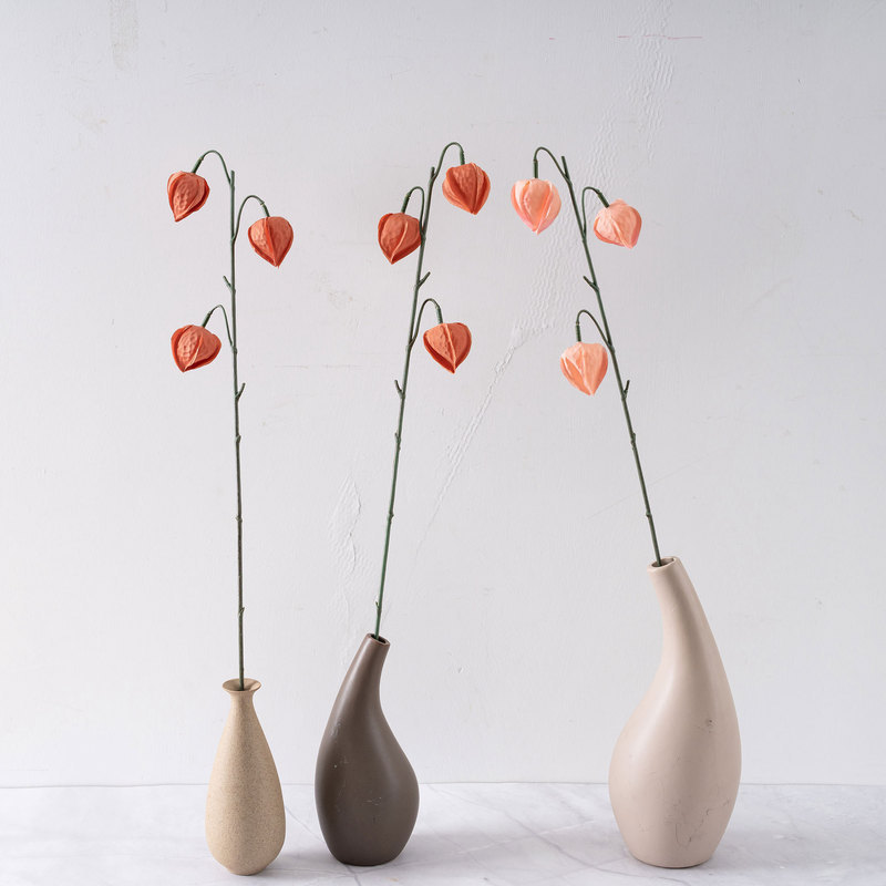 Flores Artificiais , Flor De Amaranto De Haste Longa De Pena De Pássaro Simulada Para Decoração De Casa , Casamento Tran