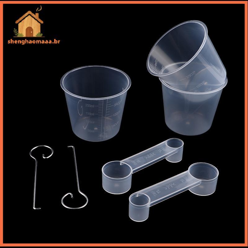 [SH] 1 Conjunto De Peças Para Máquina De Fazer Pão 200ML Copo Medidor Colher Kit Ferramenta De Remoção Donlim Midea ACA