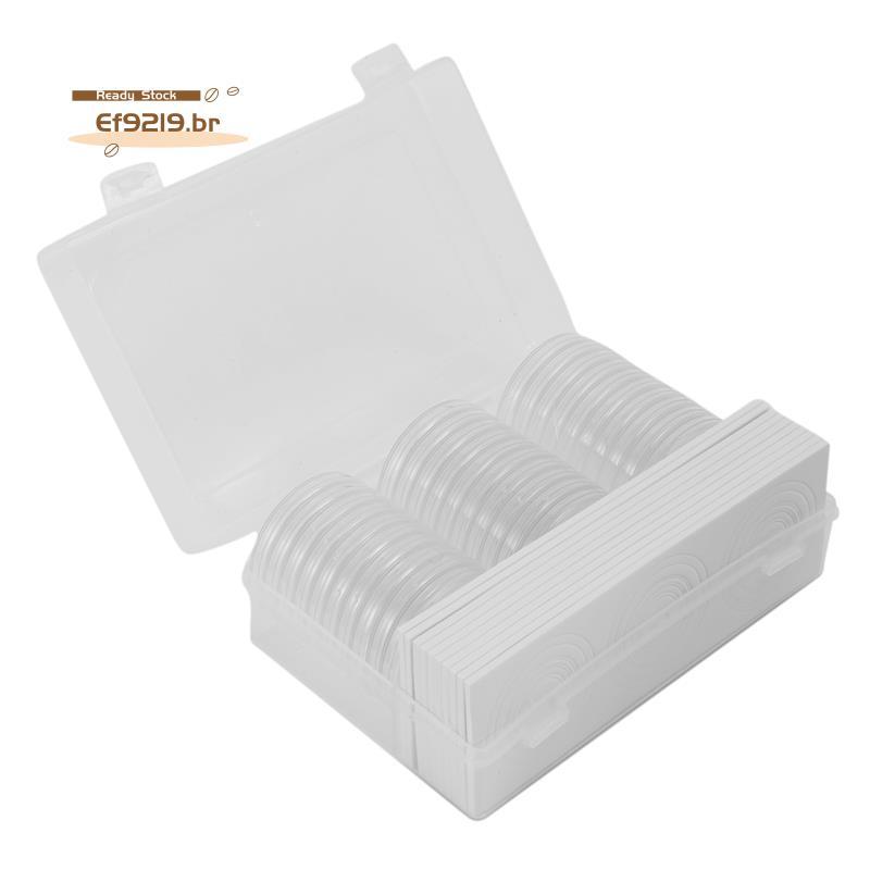 [Oferta Especial E] Suporte Para Cápsulas De Moedas De 46 mm Caixa Protetora Porta-Suprimentos De Coleção (8 Tamanhos ,