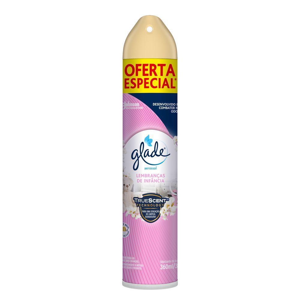 Odorizador de Ambiente Glade Lembranças de Infância 360ml Grátis 20% de Desconto