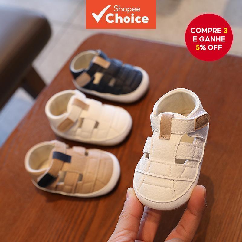 Sandálias Fofas Para Bebês – Sola Macia Respirável Meninos E Meninas , Sapatos Infantis Primeira Caminhada