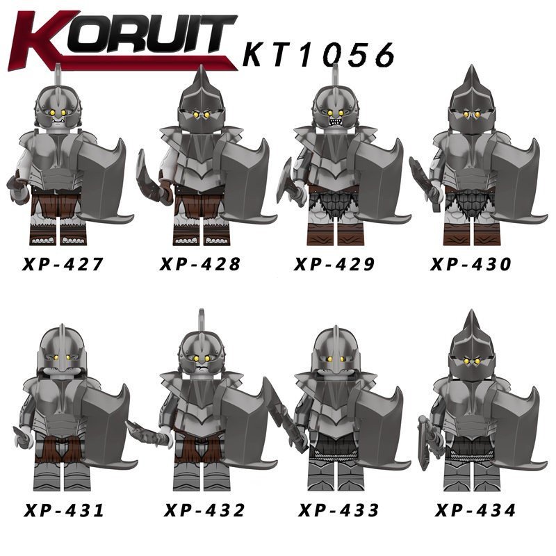 Blocos de Construção Compatíveis com o Famoso KT1056 O Senhor dos Anéis Hobbit Orc