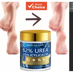 Creme para Mãos e Pés à Base de Ureia 62% e Ácido Salicílico Levin, para Pele Extremamente Seca, Rachada e Áspera,