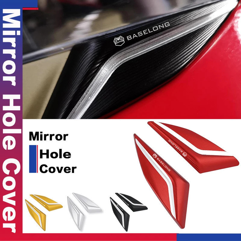 Moto Para DUCATI SUPERBIKE 955 Panigale V2 Acessórios Da Motocicleta Espelho Buraco Tampa Bloco Fora Protiction Carenage