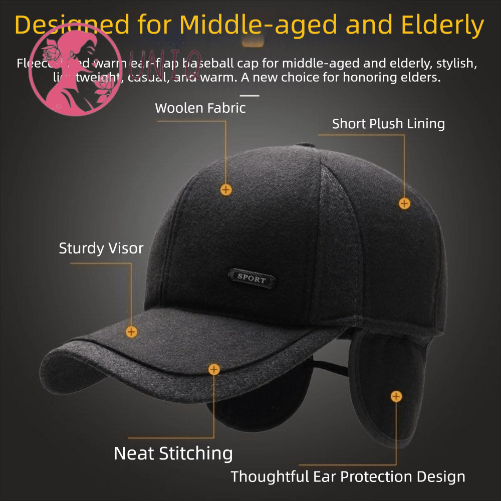 Chapéus De Inverno UNIQ , Boné De Beisebol Masculino De Algodão Com Sarja Curvada De Borda , Bonés Cúpula Snapback À Pro