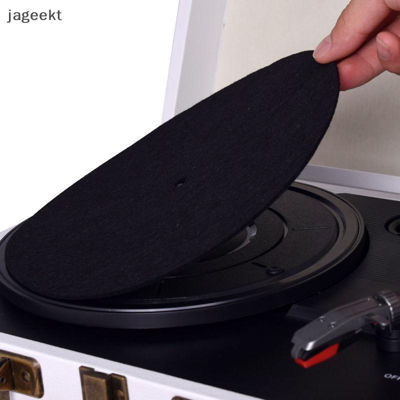 [jageekt] Almofada De Gravação De Vinil Giratória De Feltro LP Tapete De Proteção Antiderrapante 3mm Thi Para Tocadores