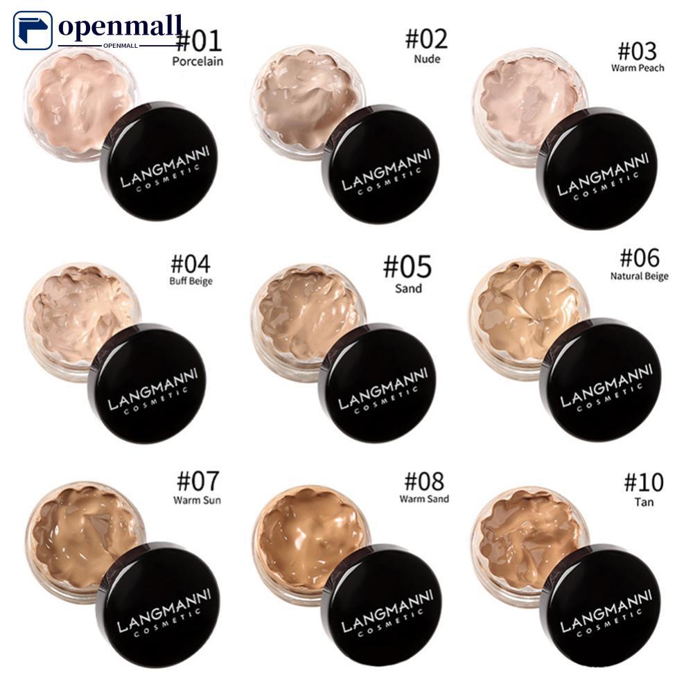 OMALL Base Em Creme Corretivo Macio 2 1 E Bronzer Cobertura Edificável Maquiagem Facial Para Uso Diário Olheiras Manchas