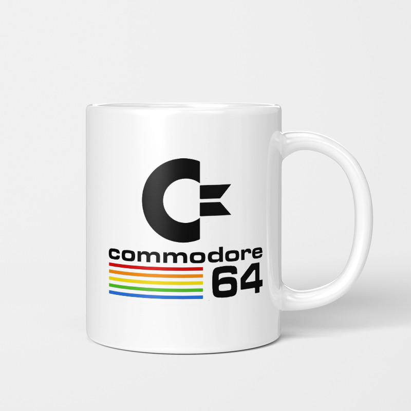 Commodore 64 caneca americana Universal pessoal copo de água cerâmica criativa caneca exclusiva copo de estudante