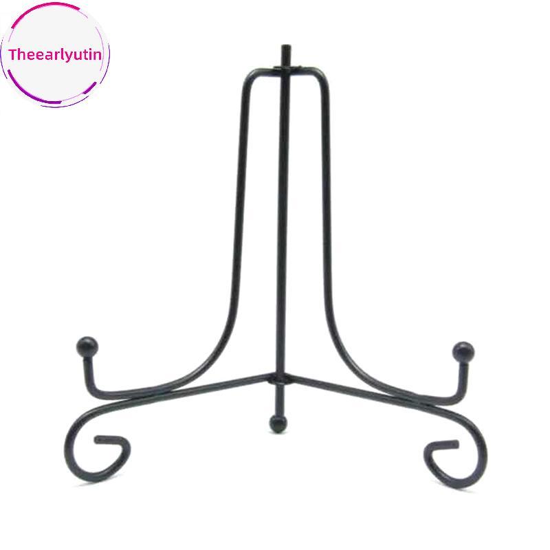 theearlyutin Suporte De Exibição De Ferro Bla Cavalete Placa Display Para Fotos , Exibe Molduras , Livros De Receitas ,