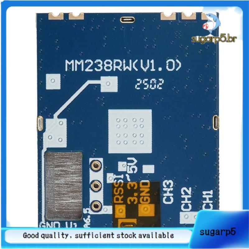 MM238RW 5.8G Módulo De Transmissão De Áudio E Vídeo Sem Fio FPV AV Sinal Transmissor Receptor Conjunto Baixa Latência Pa