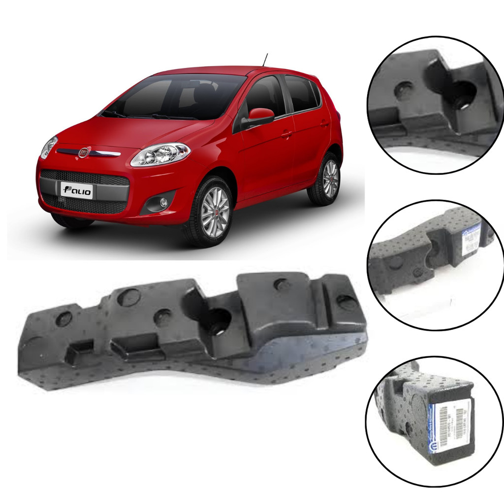 Imagem Absorvedor de Impacto do Para-Choque Dianteiro Esquerdo Fiat Palio Attractive