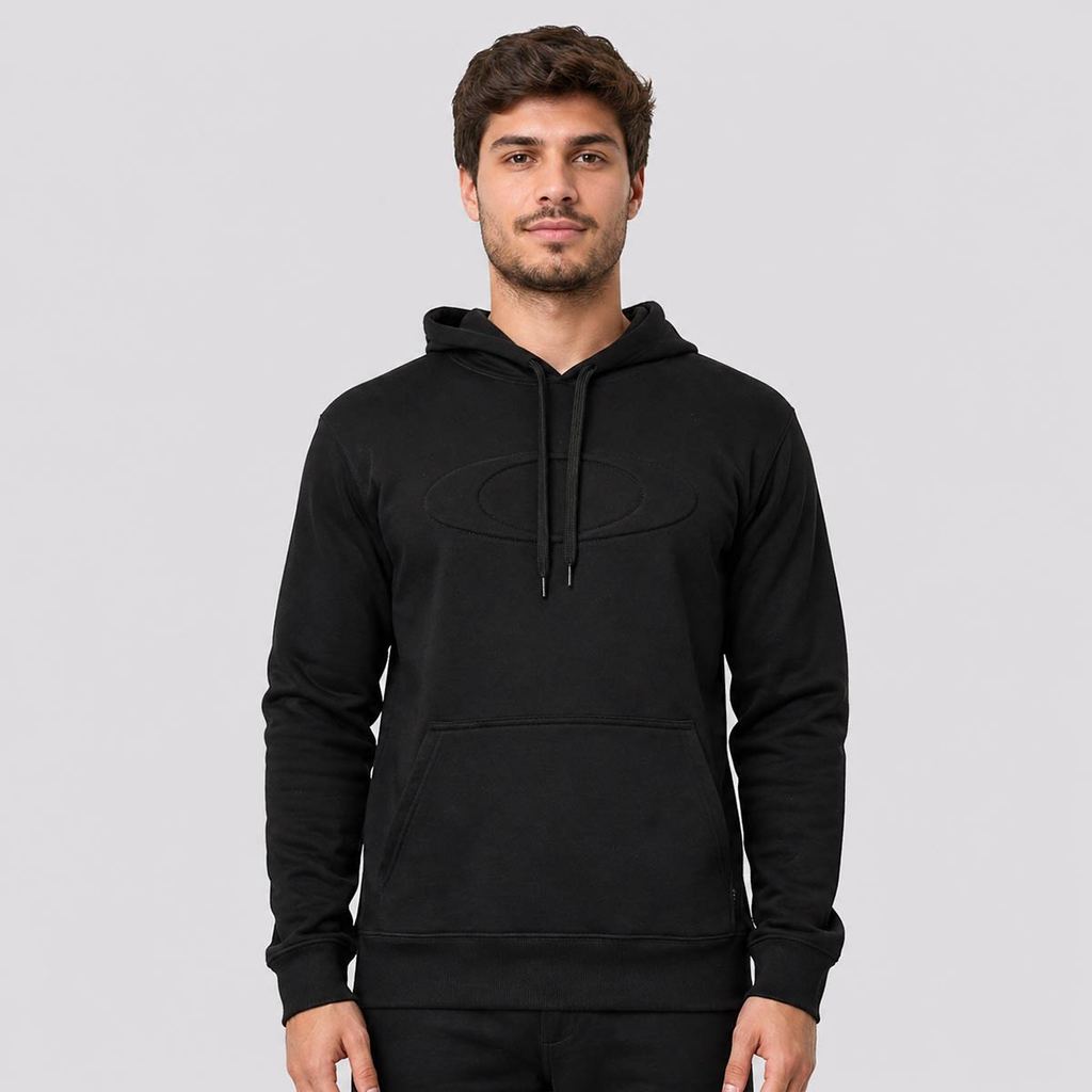 Moletom Oakley 3D Big Logo Hoodie Preto