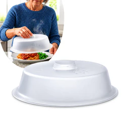 Tampa Para Microondas Protetora de Alimentos BPA Free Evita Sujeira