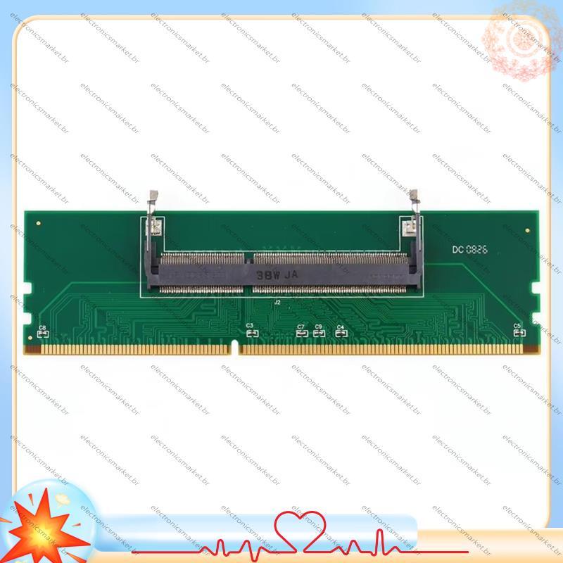 [Em Vendas E] Placa Adaptadora DDR3 200 Pinos SO-DIMM toPC Conector De Memória RAM De 240 Profissão Para Notebook Laptop