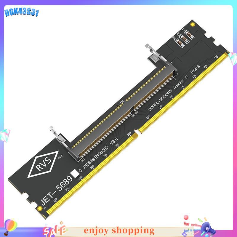 Memória DDR5 Para Laptop Atualizada SO DDR5 UDIMM Adaptador De Mesa Testador De Cartão DDR Conversor