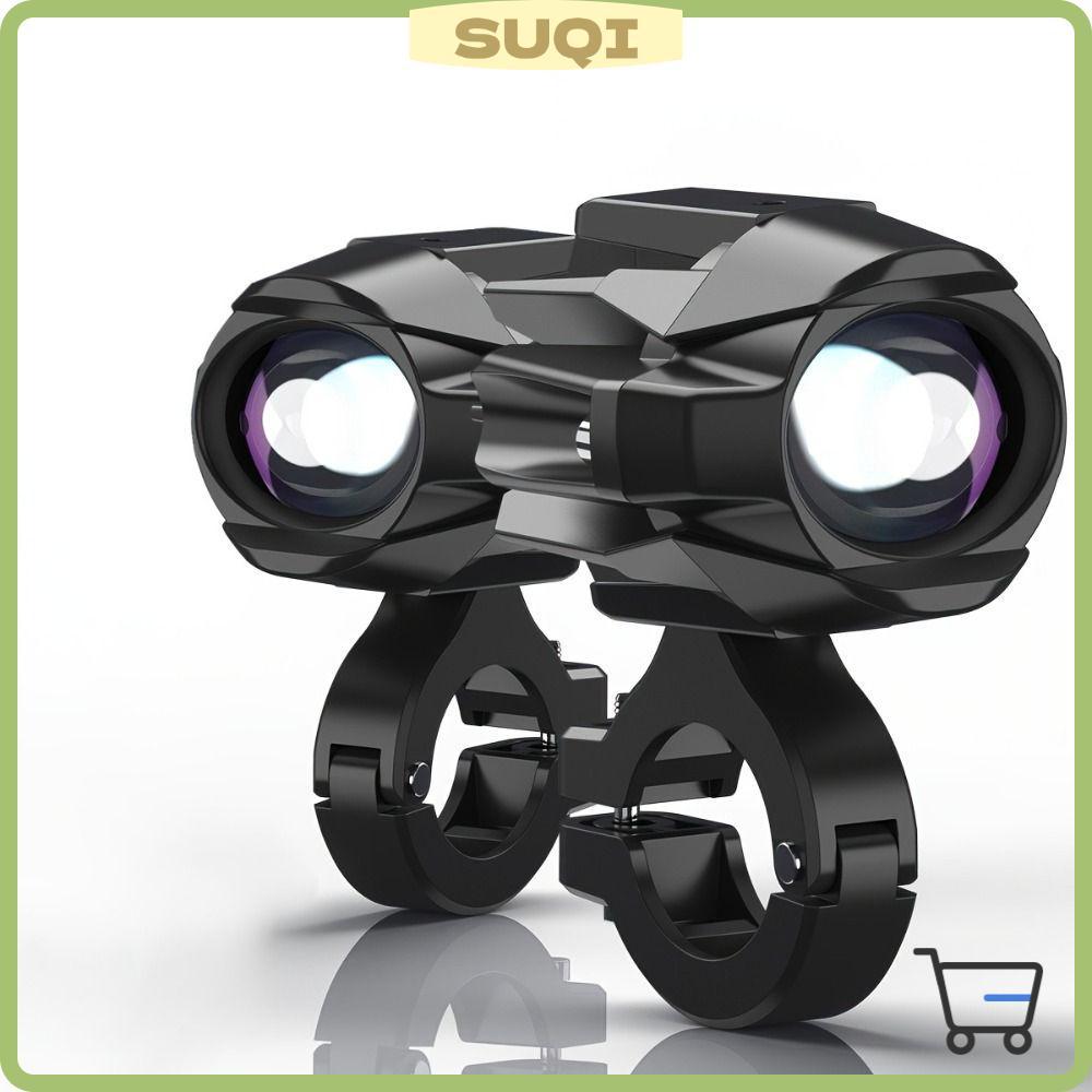 SUQI 1/2 Pcs Lâmpada Auxiliar , Lâmpadas De Iluminação Led Luz De Nevoeiro Para Motocicleta De 4 Modos , Liga BMW/Yamaha