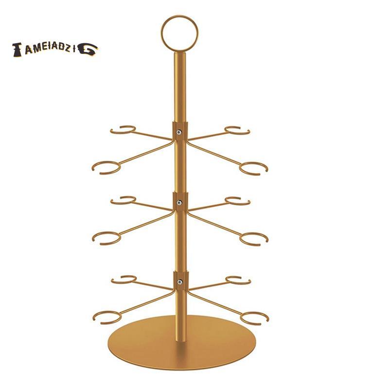 [Entrega Rápida T] Suporte Para Coqueteleira De 3 Camadas Com 12 Suportes Coquetéis De Champanhe , Copo De Vinho , Exibi