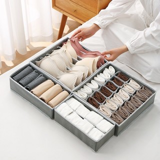 Kit 4 Colmeia Organizadora Gaveta 6/7/24/8 Divisórias Roupa TNT Anti-Poeira Multiuso ref:…
