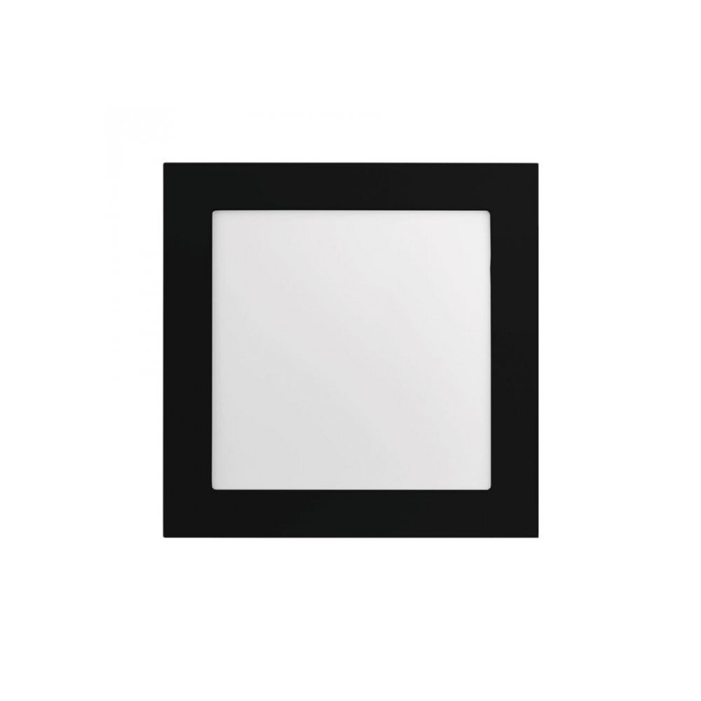 Painel de Embutir LED Quadrado 3000K 20W Bivolt 22.5x22.5x2,2cm Preto - Save Energy SE-240.1610