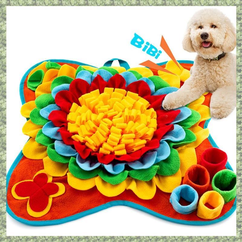 Tapete De Snuffle Para Animais De Estimação Estridente Cães , Forragem Interativo Gatos Alimentação Lenta , Quebra-Cabeç