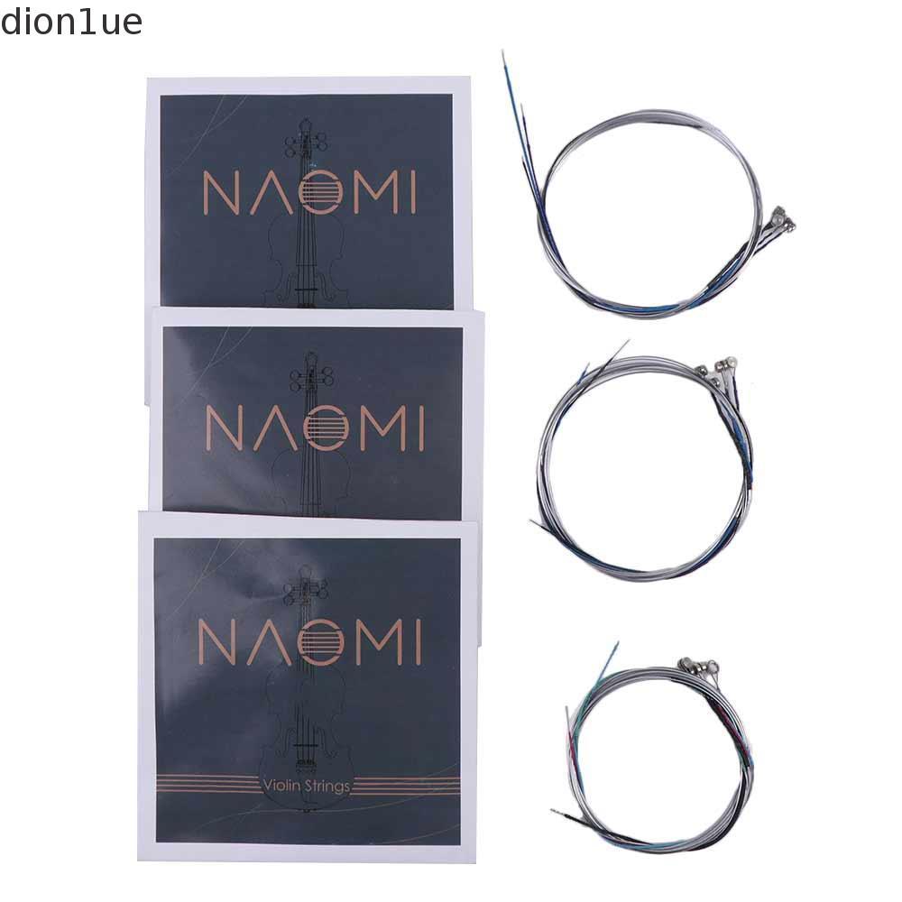 DION1UE 1 Conjunto De Cordas De Violino , 4/4 3/4 1/2 1 8 Substituição De Corda Naomi , Níquel Para Violoncelo