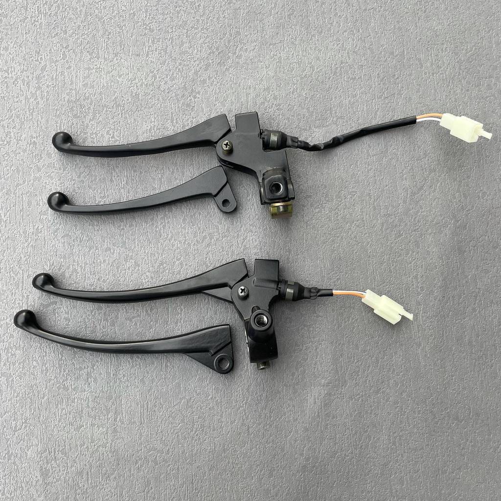 Adequado para Haojue Yuexing HJ125T-9/9A/9C/9D Pedal da motocicleta esquerda alça de freio traseiro espelho alça de asse