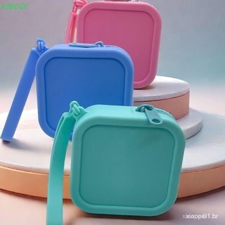 XIBODI Bolsa De Viagem , Organizador De Silicone , Carteira À Prova D'água , Moedas Fone De Ouvido Com Zíper Vintage , E