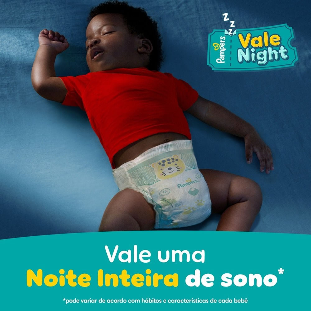 Fralda Pampers Pants Ajuste Total Tamanho XXXG 54 Unidades Descartáveis