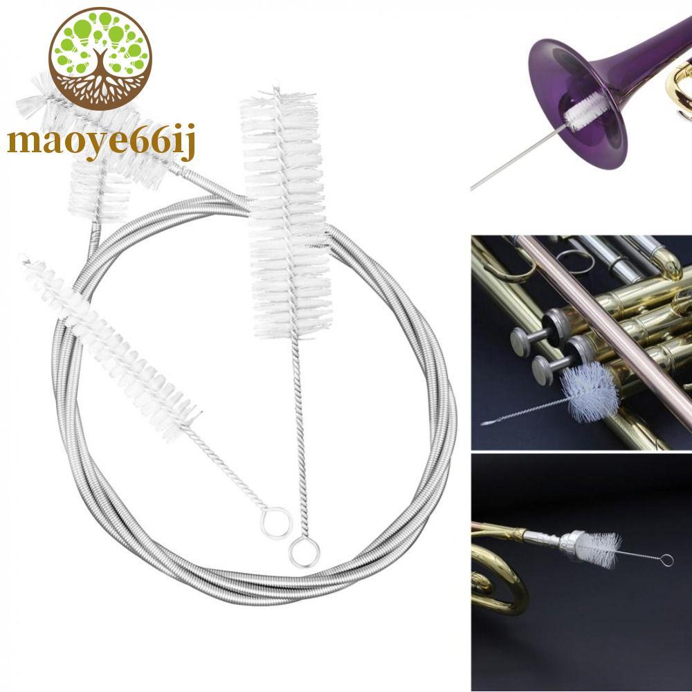 Limpeza De Tubo De Trompete MAOYE66 , Kit De Manutenção De Escova De Válvula , Nylon