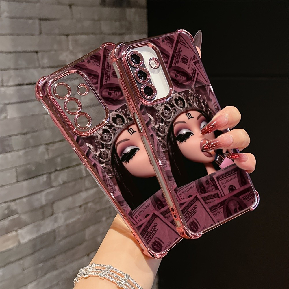 Capa de celular - Capa de celular - Capa de celular da boneca Bratz, adequada para Samsung Galaxy A26 A36 A55 A35 A06 A1