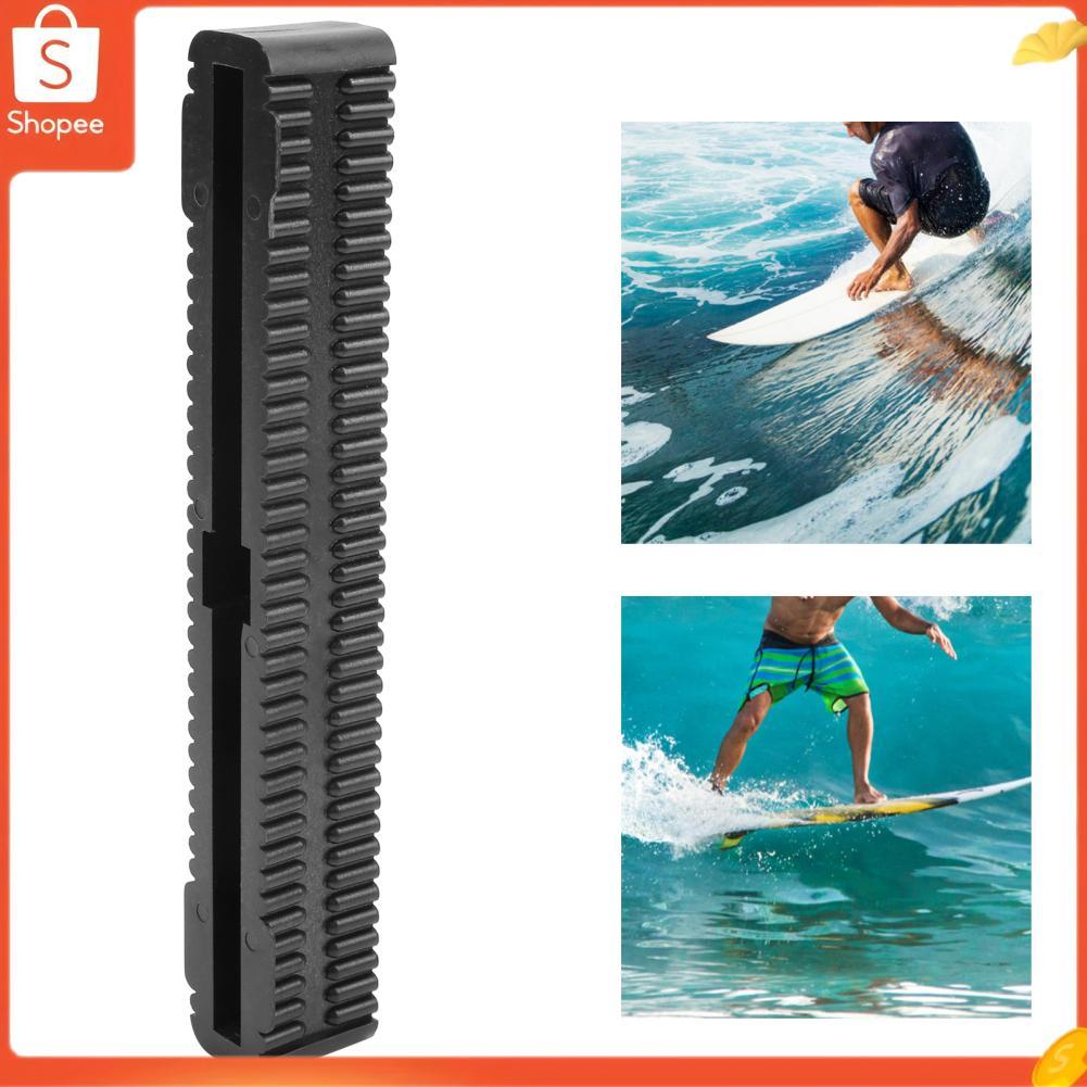 Hap ERYUE Surfboard Fin Box Leve Durável PVC Longboard Wakeboard para Acessórios de Surf (Preto)