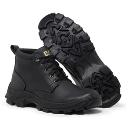 Botina Bota Coturno Caterpillar Casual Masculino Adventure Trilha