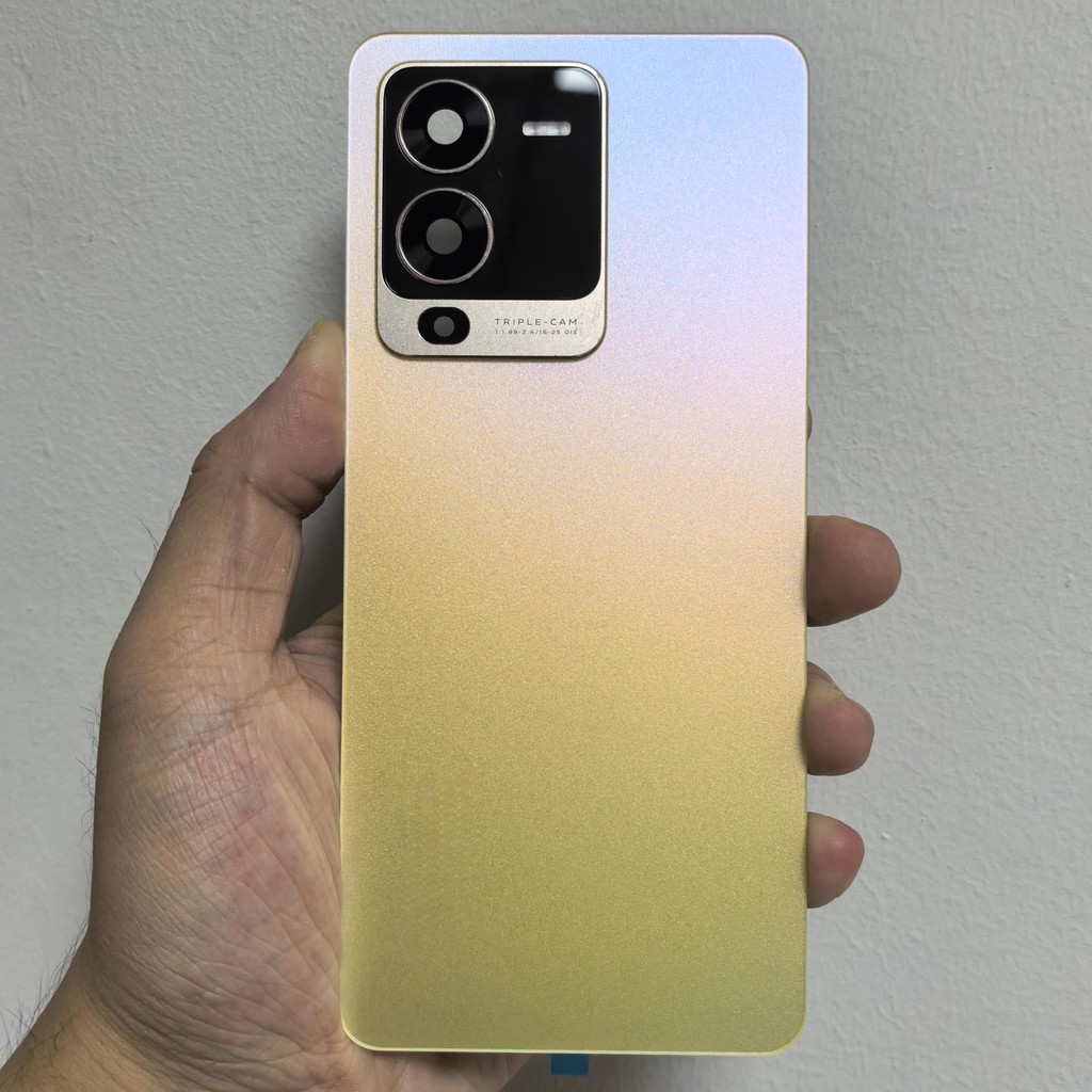 Para VIVO S15/S15 pro Capa Traseira Da Bateria + Lente Câmera Painel Traseiro Porta Habitação Caso Peças De Reparo