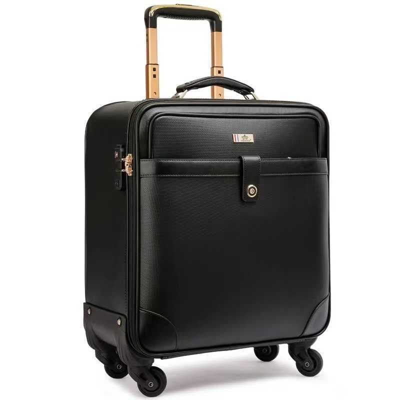 Bagagem Oxford pano masculino feminino carrinho de viagem Universal roda pano bagagem lona durável elegante zíper maleta