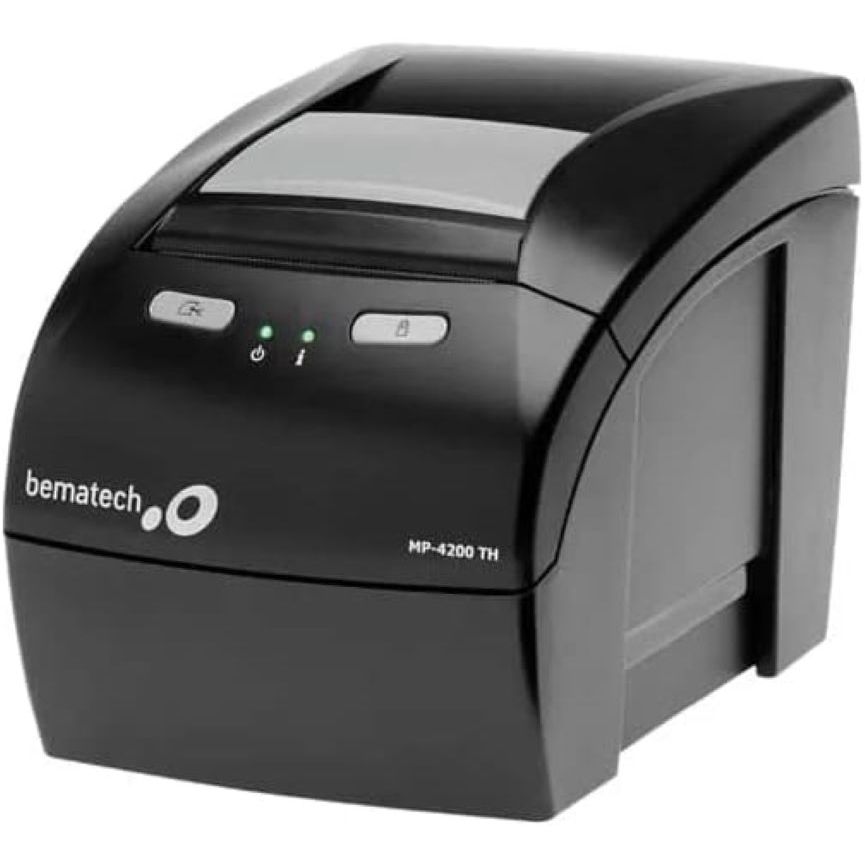 Impressora Não Fiscal Térmica Bematech Mp 4200 Th , Usb – Semi – Nova