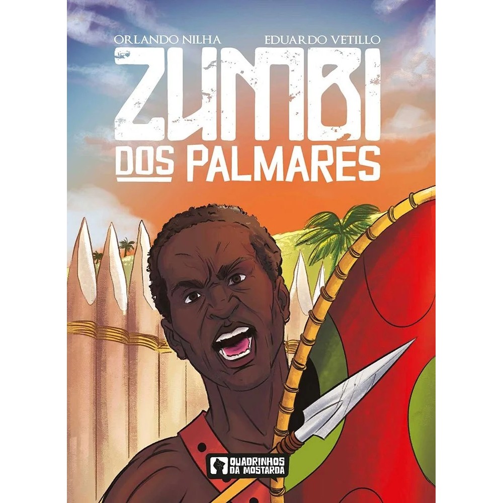 Zumbi dos Palmares - HQ autor Eduardo Vetillo e Eduardo Vetillo