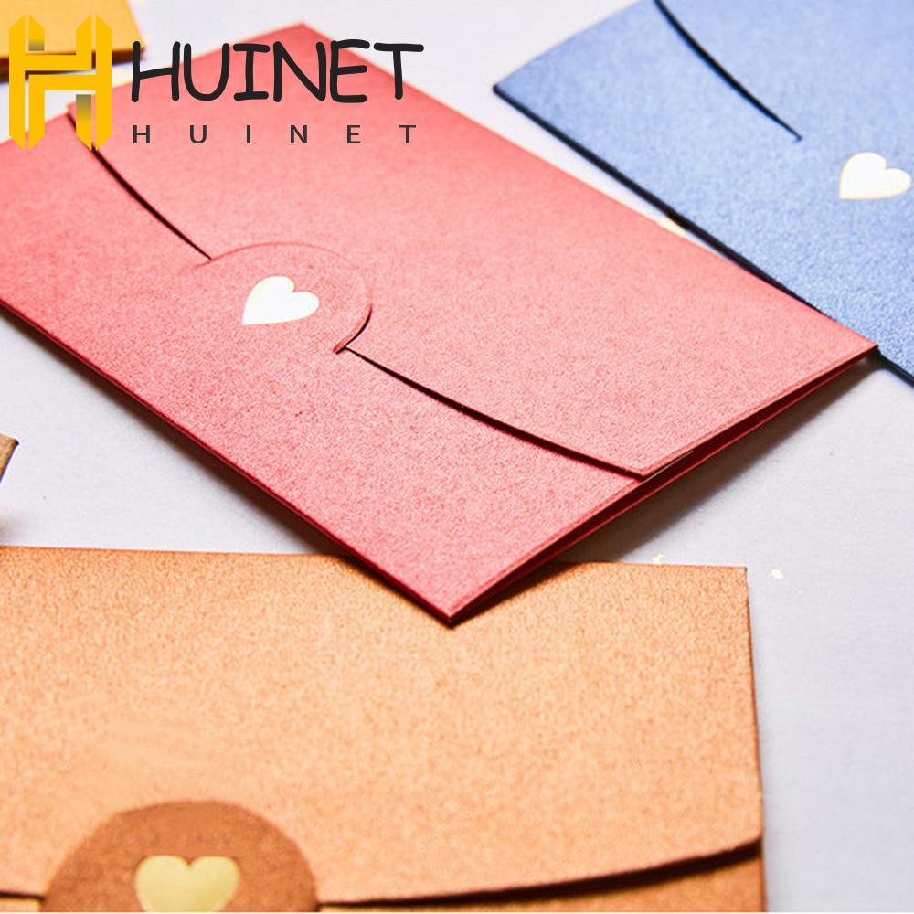 HUINET Envelopes De Papel Perolado Convite De 10 Peças/Lote Para Carta Envelope Cartão De Felicitações