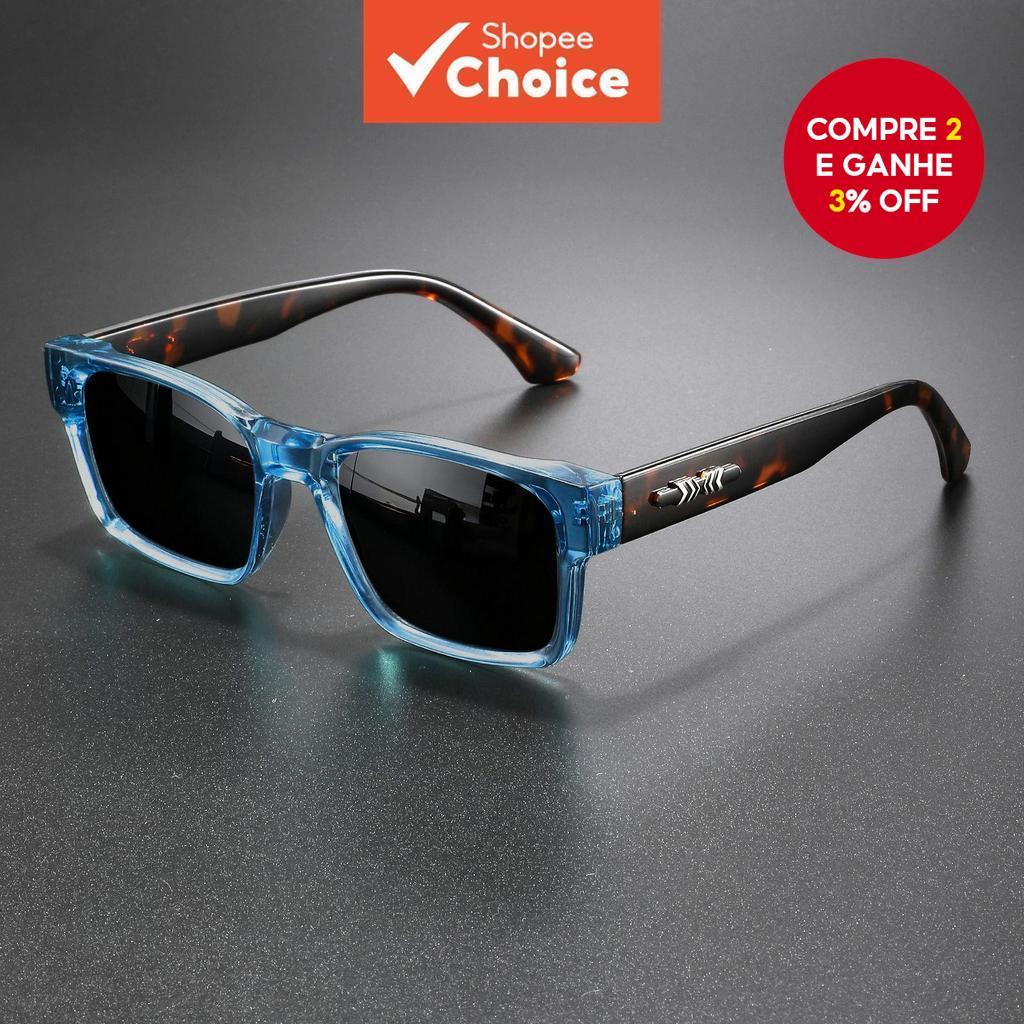 Óculos De Sol Retrô Punk Quadrado Proteção UV400 Unissex Para Estilo Casual Ao Ar Livre