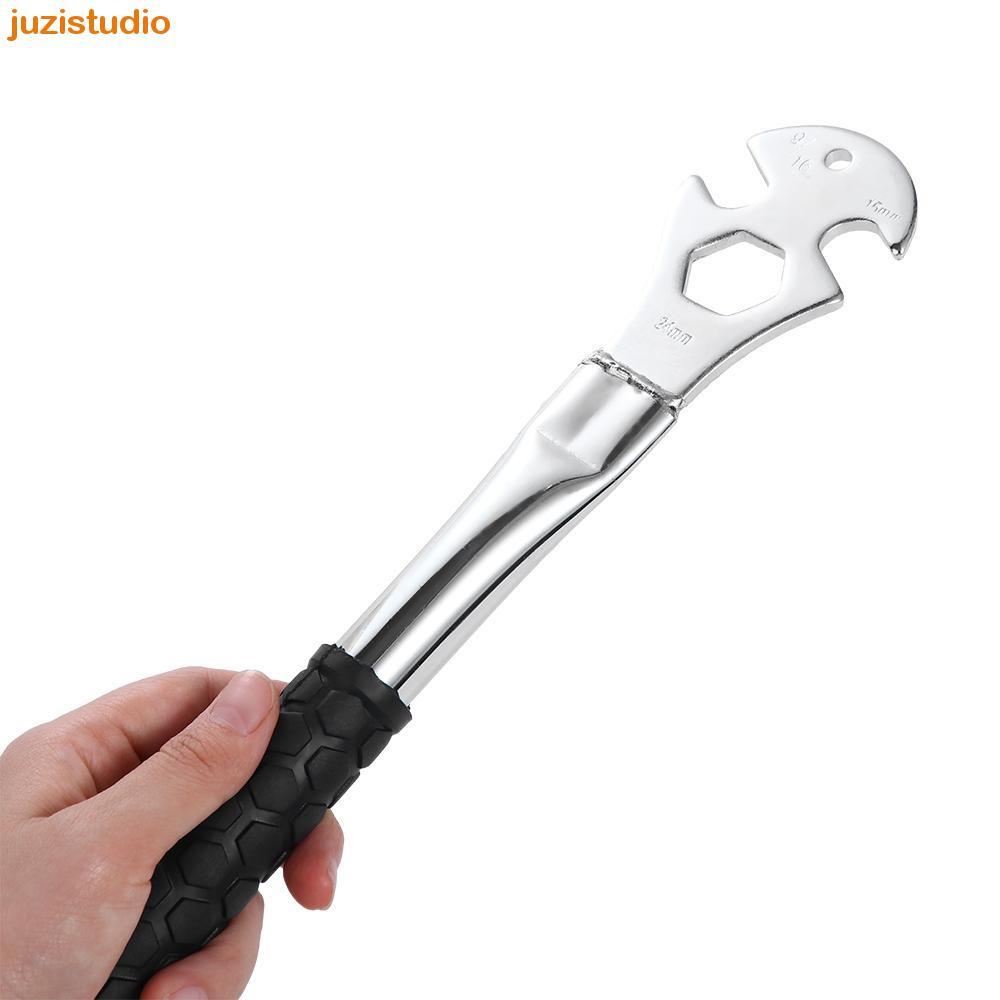 JUZISTUDIO Chave Inglesa Para Bicicleta Com Cabo Longo De 15/24 Mm Instalação De Peças De Ciclismo